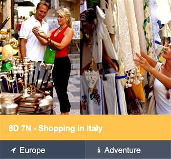 Shopping In Italy
